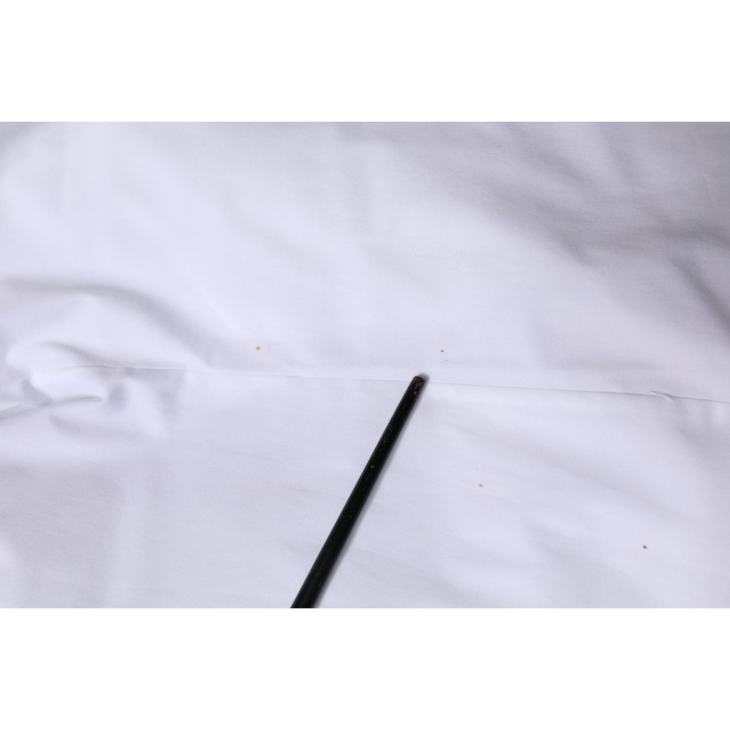 Dolce & Gabbana White Cotton Collared Long Sleeves Shirt Top