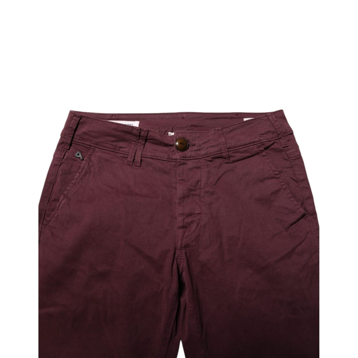 CYCLE Maroon Cotton Stretch Skinny Fit Men Denim Jeans