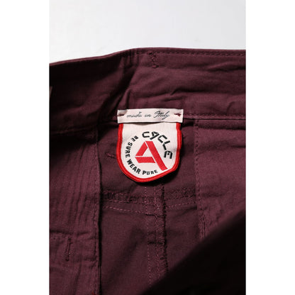 CYCLE Maroon Cotton Stretch Skinny Fit Men Denim Jeans