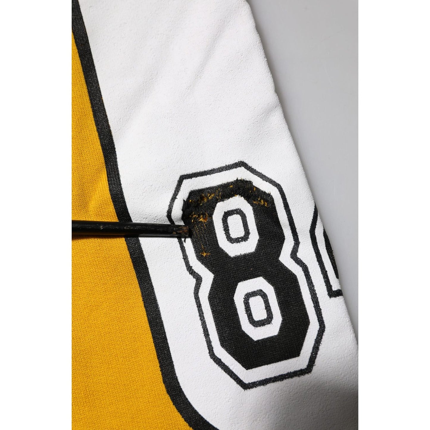 Dolce & Gabbana Yellow Cotton Drawstring Jogger Pants Dolce & Gabbana