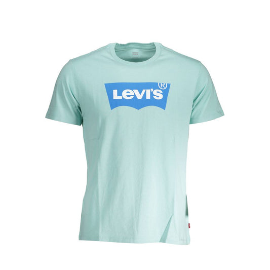 Levi's Azzurro Cotton Men T-Shirt1728,67403481248,Blue,Clothing,Levi's,Men,New with tags,T-Shirts - Clothing,T-Shirts - T-Shirts - Clothing,XXL