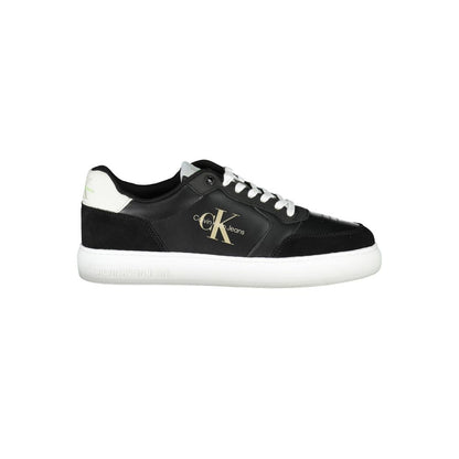 Calvin Klein Black Polyester Sneaker