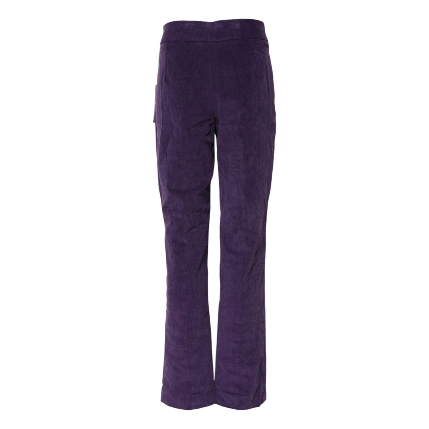 BENCIVENGA Purple High Waisted Flared Pants