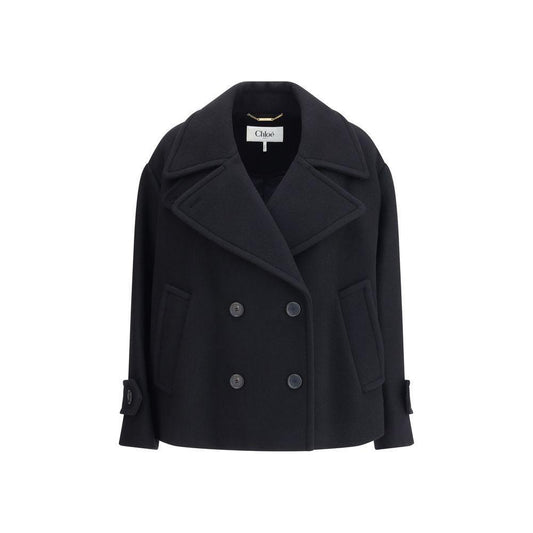 Chloé Oversize short Coat CH-CH25AMA96952001-IT36 | XS