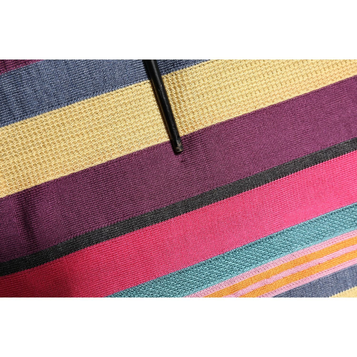 Dolce & Gabbana Multicolor Stripes Collared Men Polo T-shirt