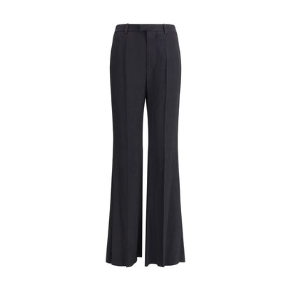 Balenciaga Black Viscose Flared Pants