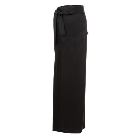 Tom Ford Black Acetate Long Skirt