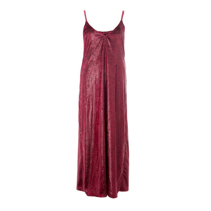 Lardini Bordeaux Polyester Cocktail Dress