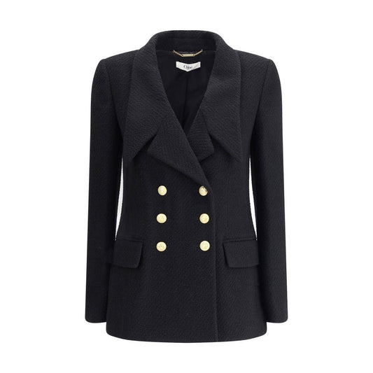 Chloé Bouclè wool Blazer CH-CH25AVE22935001-IT38 | S