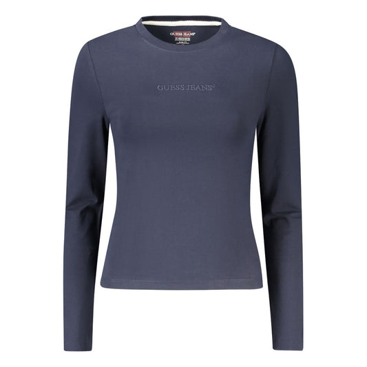 Guess Jeans Blue Cotton Tops & T-Shirt GU-39064-M