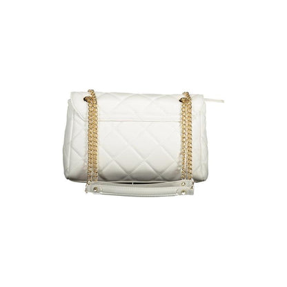 Mario Valentino White Polyethylene Handbag