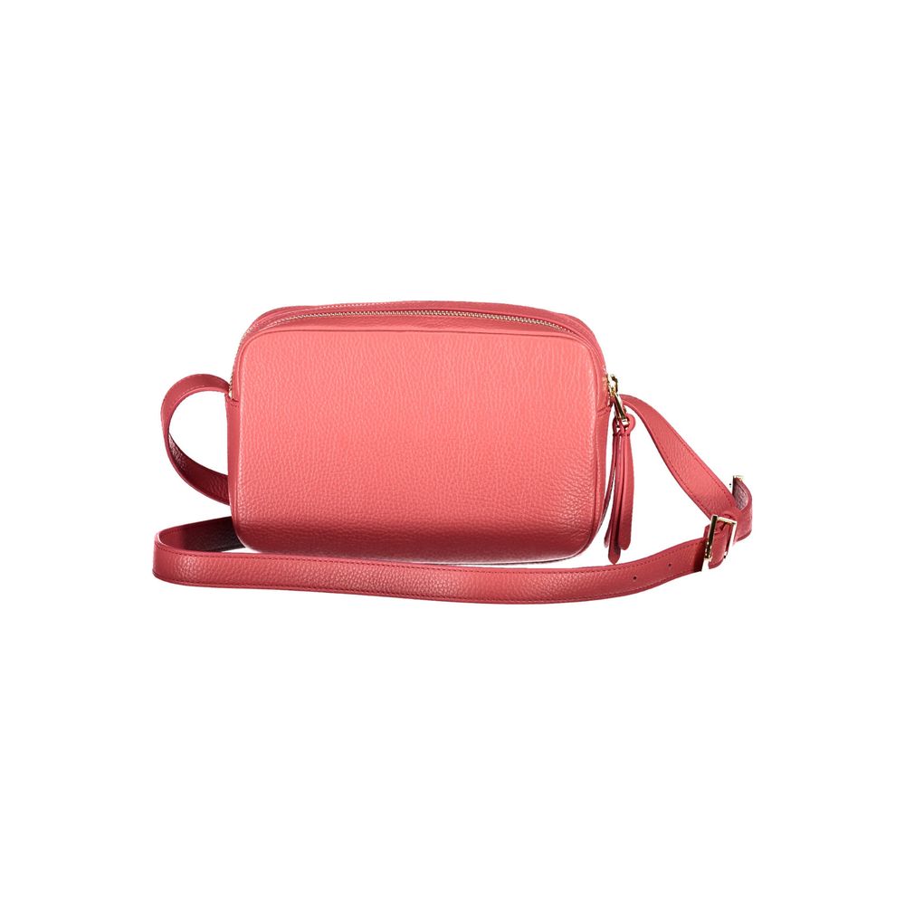 Coccinelle Pink Leather Handbag