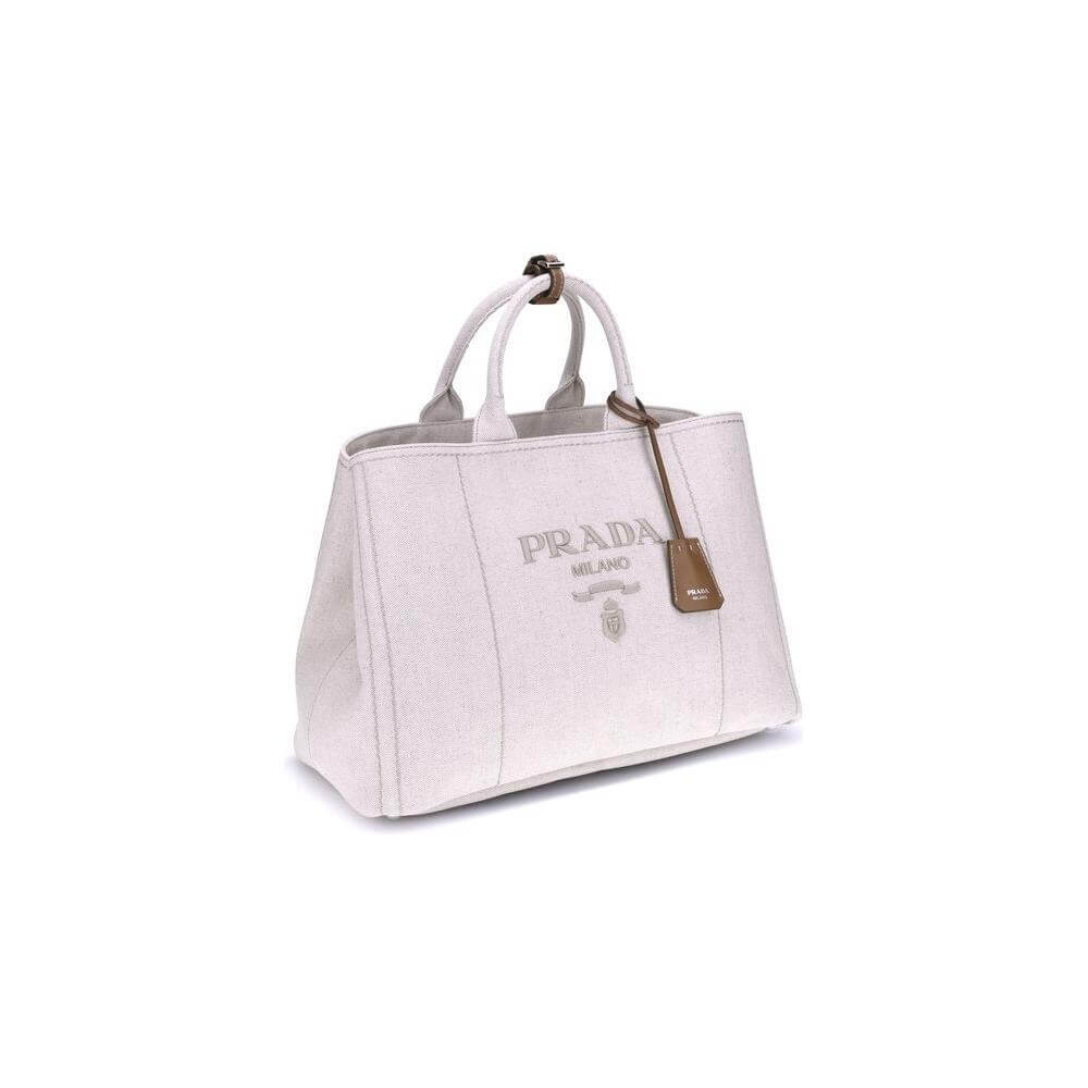 Front view with bag zipped and handles upright.