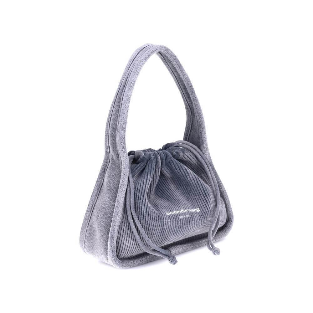Alexander Wang Light Blue Cotton Shoulder Bag