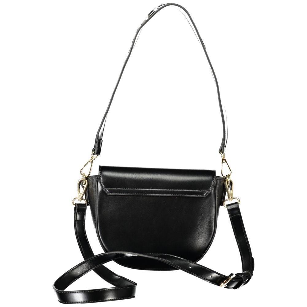 Mario Valentino Black Polyethylene Women Handbag