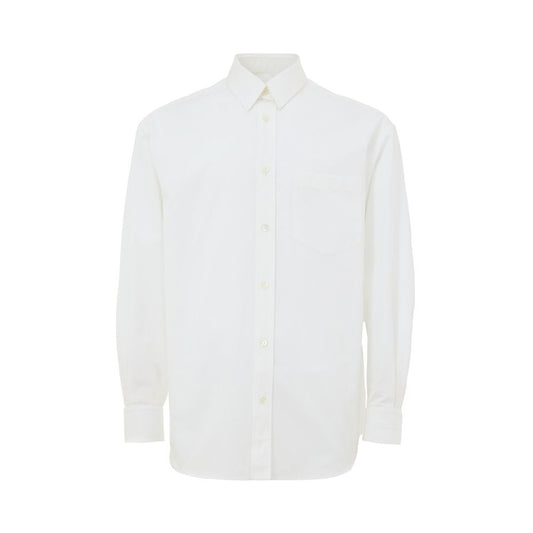 Gucci White Cotton Dress Shirt