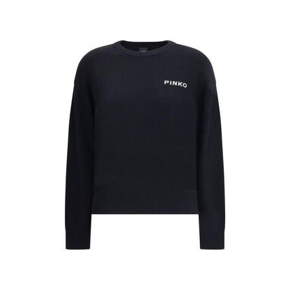 PINKO Black Wool Sweatshirt