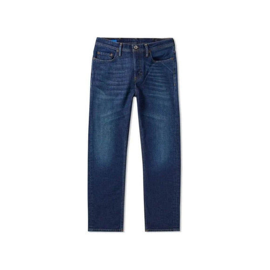 Acne Studios River Dark Blue Cotton Denim Jeans AC-8847107784916-W33