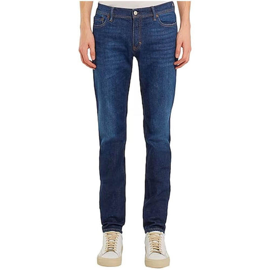 Acne Studios River Dark Blue Cotton Denim Jeans AC-8847107784916-W33