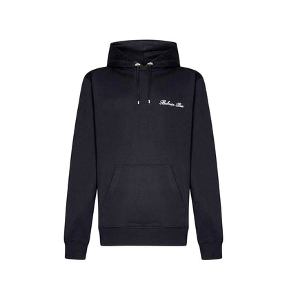 Balmain Black Cotton Sweatshirt