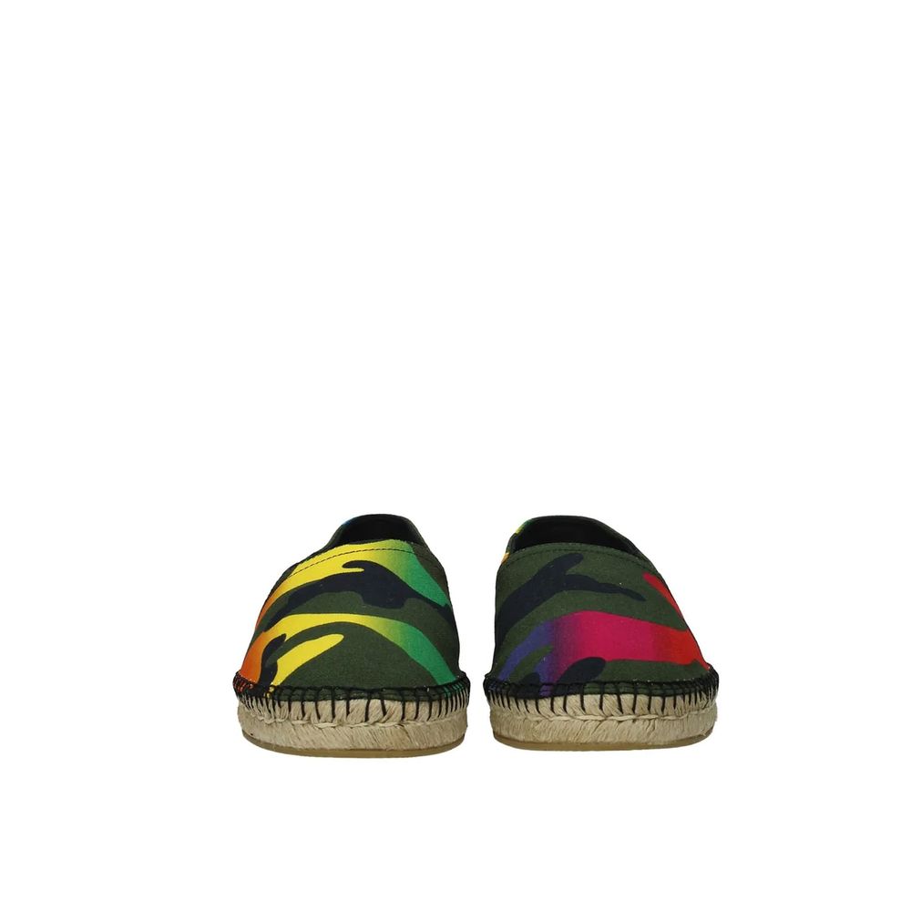Valentino Garavani Green Canvas Espadrilles