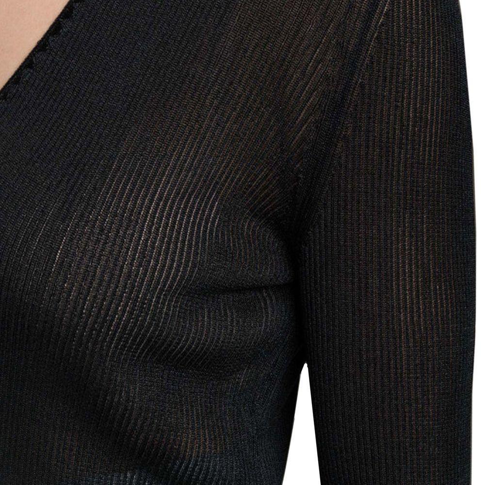 Tom Ford Sheer Fine-Ribbed Top TO-8735601557716-M