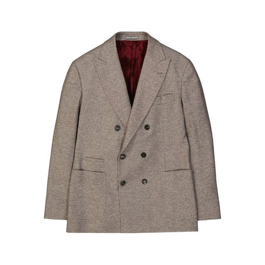 Brunello Cucinelli Double-Breasted Wool Jacket BR-8736284934356-IT50 | L