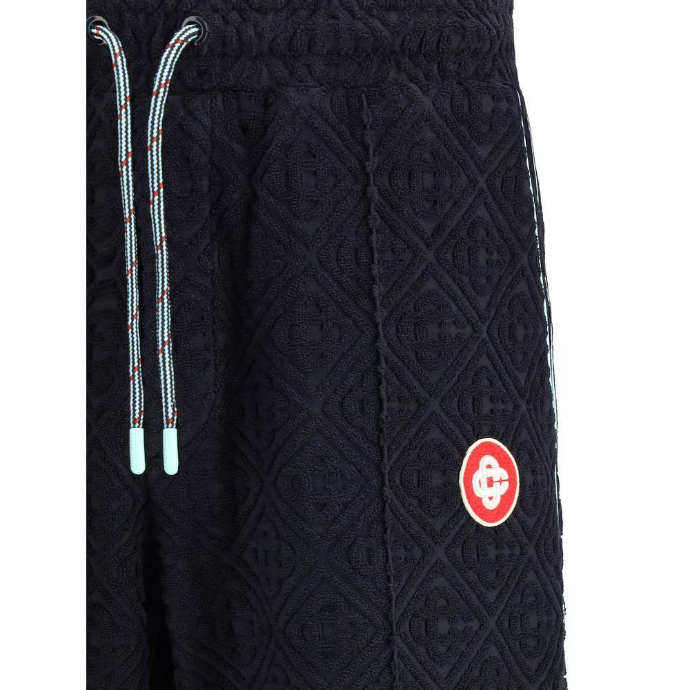 Casablanca Cotton Sweatpants CA-MPF25JTR27001BLACK-L
