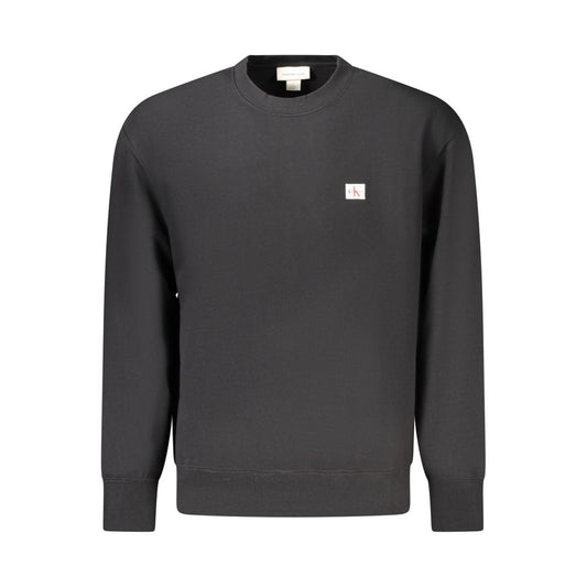 Calvin Klein Black Cotton Men Sweater