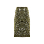 Gucci Green Viscose Skirt GU-9790674-M