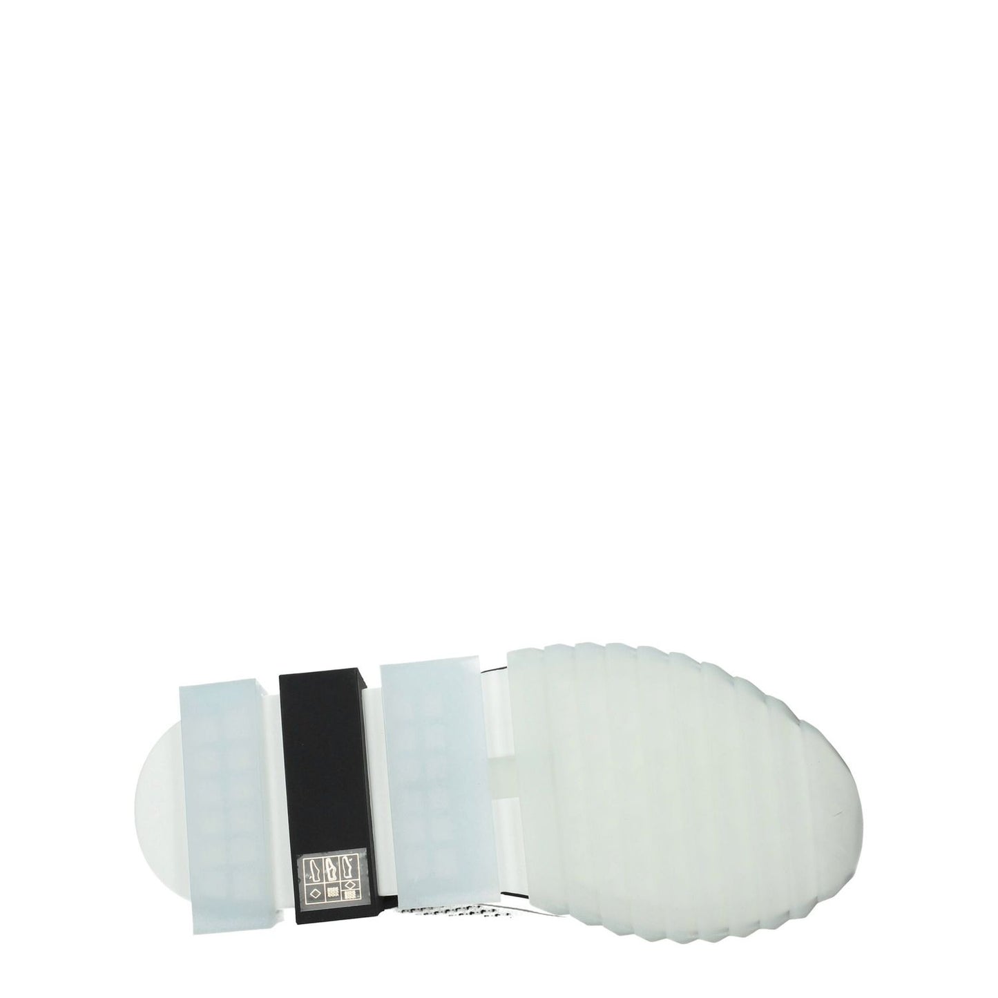 Dolce & Gabbana White Fabric Athletic Sneakers