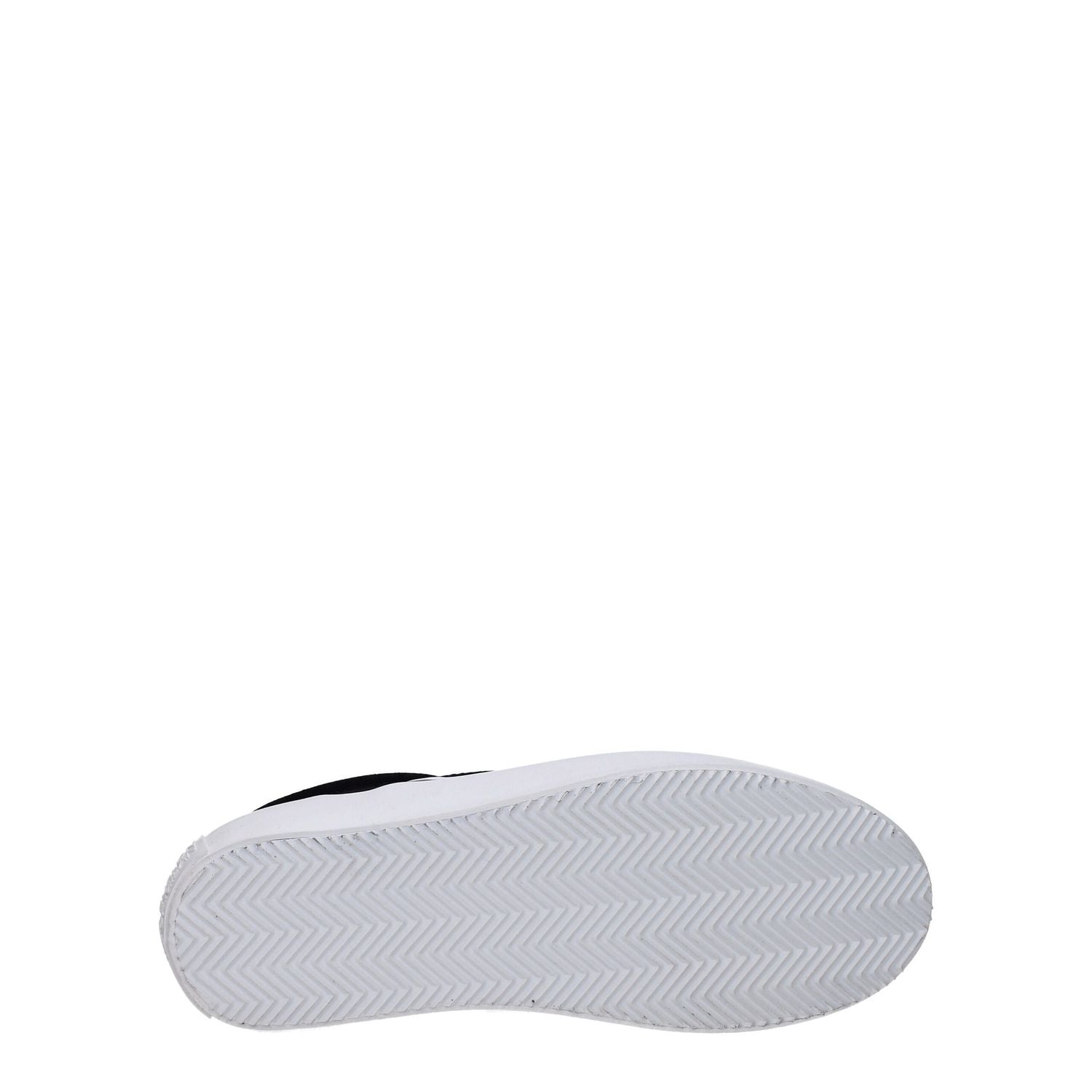 Marcelo Burlon Black Fabric Slip-On Loafers