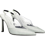 Sergio Rossi Green Satin High Heel Pumps SE-8547355984137-EU36/US6
