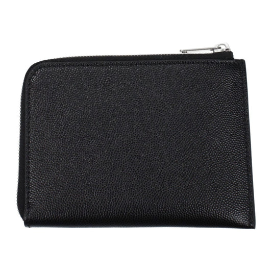 Palm Angels Black Leather Cardholders PA8547394814217BT