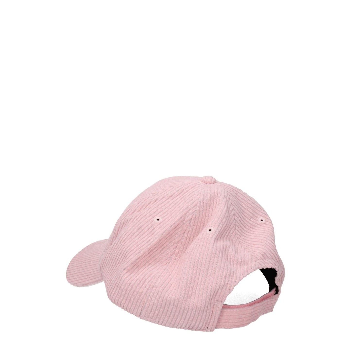Autry Pink Cotton Cap (Baseball Hat) back view showing strap closure, casual style in 100% cotton, MPN ACVU473N, product code F79186.