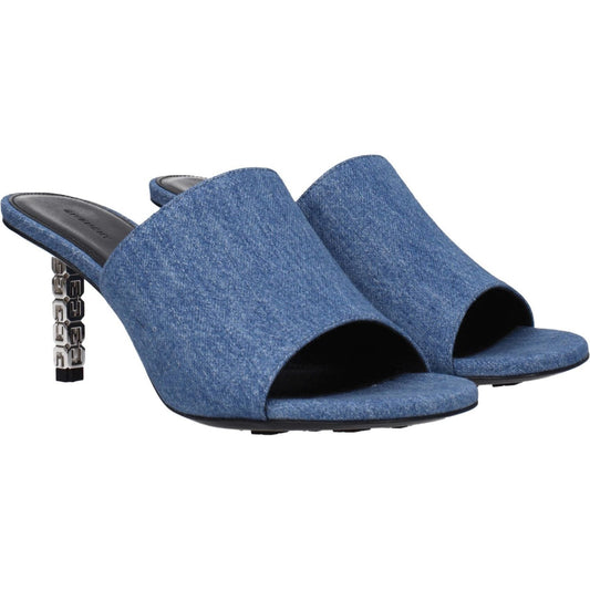 Givenchy Blue Fabric Platforms GI-8547465036041-EU36/US6