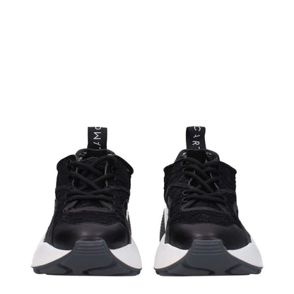 Stella McCartney Black Fabric Chunky Sneakers