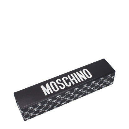 Packaging box for Moschino Red Polyester Umbrella with logo design.