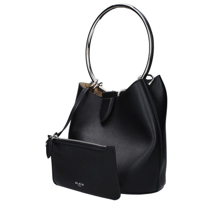 Alaïa Black Leather Handbag