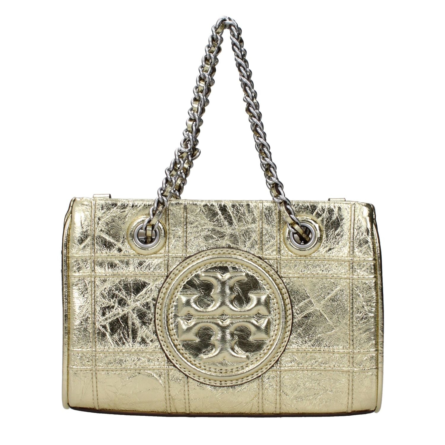 Tory Burch Gold Leather Handbag