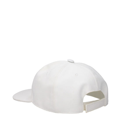 Stella McCartney White Cotton Cap (Baseball Hat)