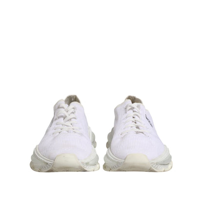 Dolce & Gabbana White Airmaster Low Top Men Sneakers Shoes