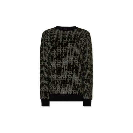 Balmain Green Wool Sweater BA-15805-M