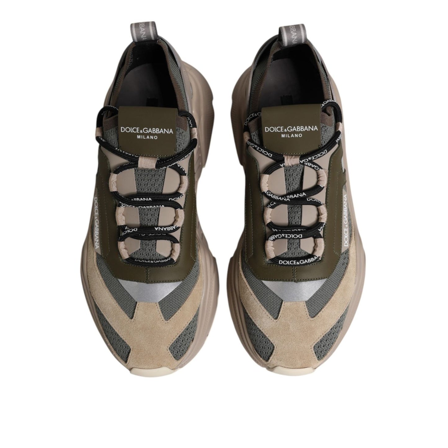 Dolce & Gabbana Multicolor Daymaster Low Top Sneakers Shoes