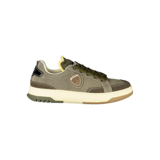 Blauer Green Leather Men Sneaker BL-39249-EU40/US7