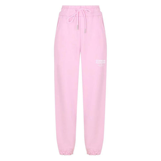 Comme Des Fuckdown Pink Cotton Jeans & Pant CO-15814-XS