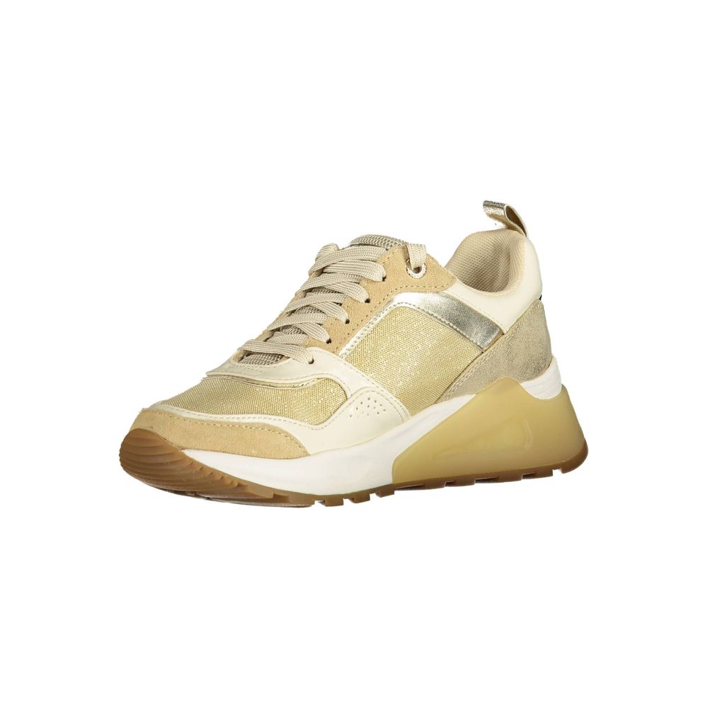U.S. POLO ASSN. Gold Polyester Sneaker