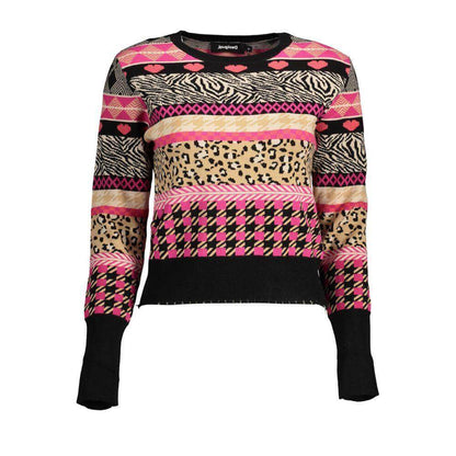 Desigual Black Polyester Sweater