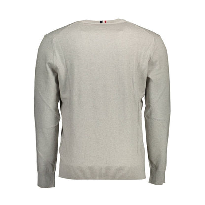 U.S. POLO ASSN. Gray Cotton Sweater