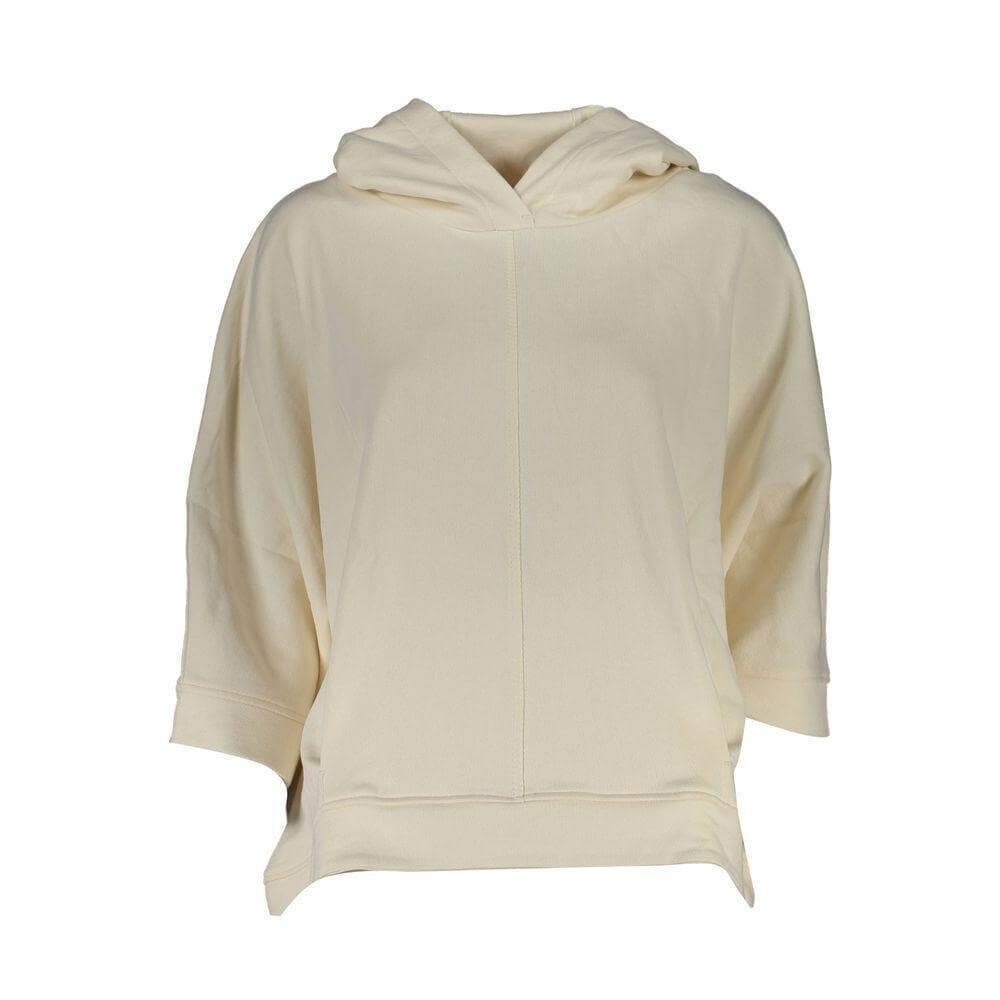 North Sails White Cotton Women's Hooded Sweater